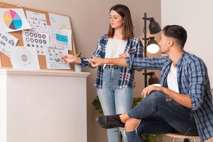 creative design process in studio